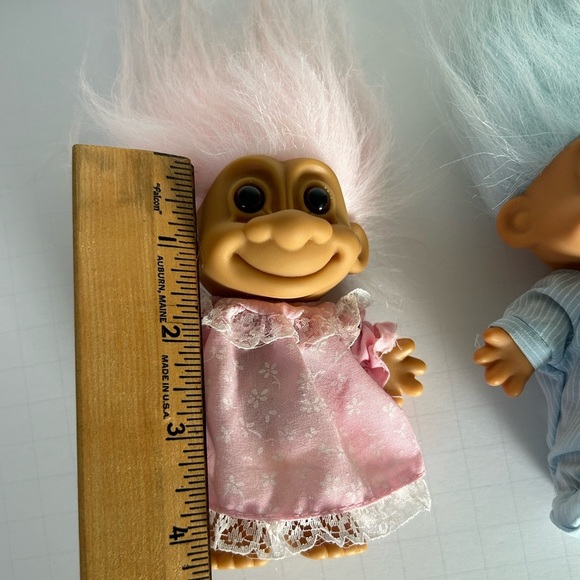 Lot of 4 Vintage Russ Troll Dolls - Picture 15 of 15